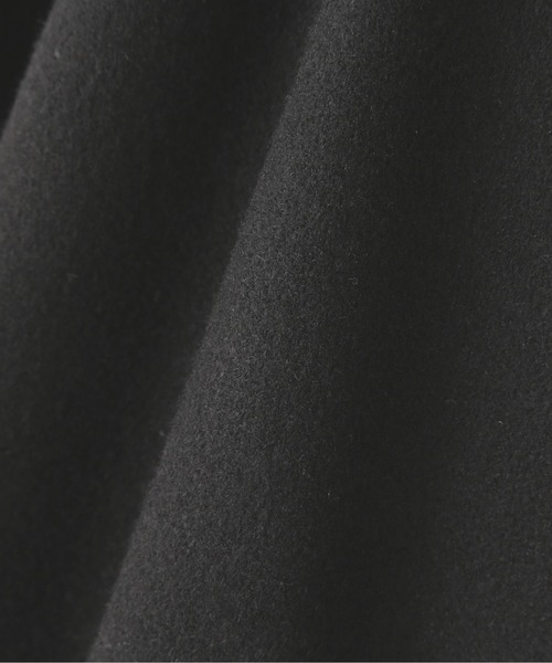 N.（N. Natural Beauty Basic）（エヌエヌナチュラルビューティーベーシック）の「◆テックウールスタンドネックショートコート（その他アウター・レディース・ブラック/ベージュ/モカ・MEDIUM）」の17枚目の写真