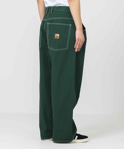 XLARGE（エクストララージ）の「CONTRAST STITCH LEATHER PATCHED PANTS（その他パンツ・メンズ・ブラック/ネイビー/グリーン・32inch/30inch/34inch/36inch）」の10枚目の写真