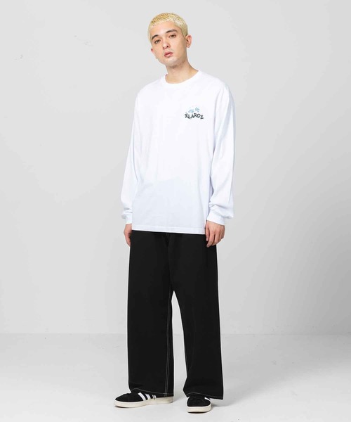 XLARGE（エクストララージ）の「CONTRAST STITCH LEATHER PATCHED PANTS（その他パンツ・メンズ・ブラック/ネイビー/グリーン・32inch/30inch/34inch/36inch）」の15枚目の写真