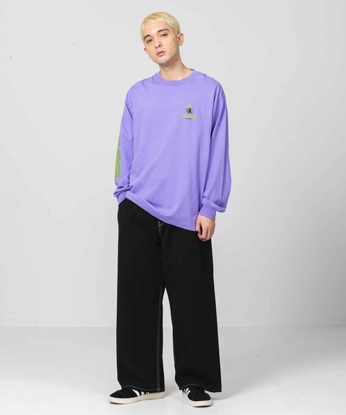 XLARGE（エクストララージ）の「CONTRAST STITCH LEATHER PATCHED PANTS（その他パンツ・メンズ・ブラック/ネイビー/グリーン・32inch/30inch/34inch/36inch）」の21枚目の写真