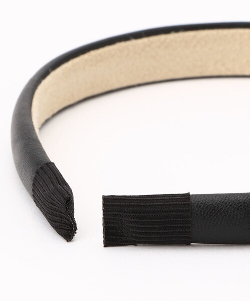 FREAK'S STORE(フリークスストア)の「クッションカチューシャ(カチューシャ・レディース・ブラック/オフホワイト・ONE SIZE)」の5枚目の写真