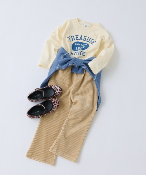 CIAOPANIC TYPY(チャオパニックティピー)の「【KIDS】ベースボールカレッジTEE(Tシャツ/カットソー・キッズ・ネイビー/レッド/グリーン/アイボリー・SMALL/MEDIUM/LARGE/X-LARGE/XX-LARGE)」の7枚目の写真