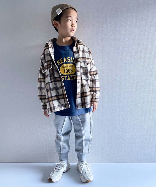 CIAOPANIC TYPY(チャオパニックティピー)の「【KIDS】ベースボールカレッジTEE(Tシャツ/カットソー・キッズ・ネイビー/レッド/グリーン/アイボリー・SMALL/MEDIUM/LARGE/X-LARGE/XX-LARGE)」の21枚目の写真