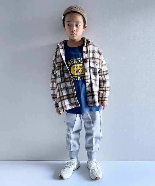 CIAOPANIC TYPY(チャオパニックティピー)の「【KIDS】ベースボールカレッジTEE(Tシャツ/カットソー・キッズ・ネイビー/レッド/グリーン/アイボリー・SMALL/MEDIUM/LARGE/X-LARGE/XX-LARGE)」の20枚目の写真