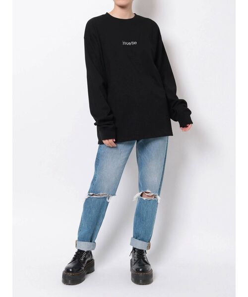 jouetie（ジュエティ）の「jouetieロゴ ロンT（Tシャツ