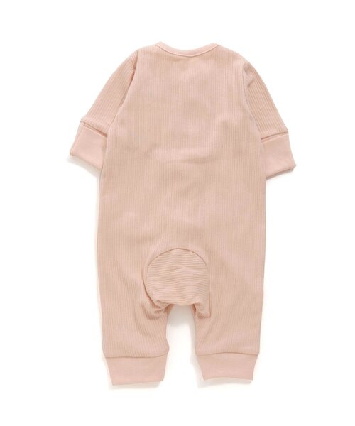 Ampersand（アンパサンド）の「premier リブカバーオール（ロンパース・キッズ・サックスブルー/ブラウン/ピンク/アイボリー・60/70/80）」の13枚目の写真