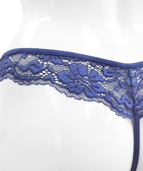 ANNEBRA(アンブラ)の「Palace Gストリングショーツ(ショーツ・レディース・ネイビー/ピンク・M/L/XL)」の6枚目の写真