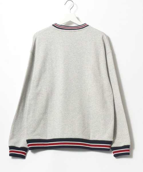 Dickies(ディッキーズ)の「Dickies(ディッキーズ)リンガー ラインスウェットトップス メンズ レディース/トレーナー プルオーバー(スウェット・メンズ・アッシュグレー/チャコールグレー/ダークグリーン/グレー系その他・L/M/XL)」の14枚目の写真