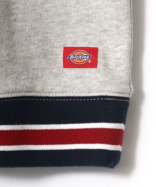Dickies(ディッキーズ)の「Dickies(ディッキーズ)リンガー ラインスウェットトップス メンズ レディース/トレーナー プルオーバー(スウェット・メンズ・アッシュグレー/チャコールグレー/ダークグリーン/グレー系その他・L/M/XL)」の16枚目の写真