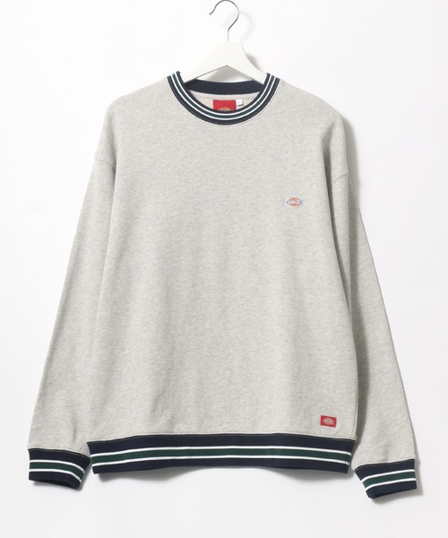 Dickies(ディッキーズ)の「Dickies(ディッキーズ)リンガー ラインスウェットトップス メンズ レディース/トレーナー プルオーバー(スウェット・メンズ・アッシュグレー/チャコールグレー/ダークグリーン/グレー系その他・L/M/XL)」の9枚目の写真