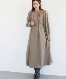 Green　Parks | ・ELENCARE DUE バンドカラーワンピース＊(ワンピース)