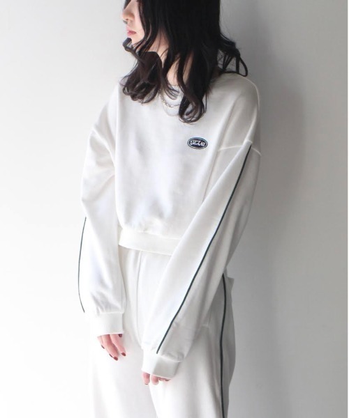 セール パイピングショートトップス スウェット One Way ワンウェイ のファッション通販 Zozotown セール パイピングショートトップス スウェット One Way ワンウェイ のファッション通販 Zozotown