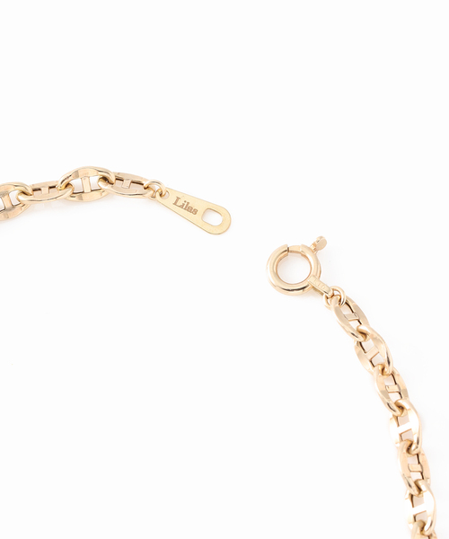 タングルチェーン38cmネックレス K10（ネックレス）｜Lilas