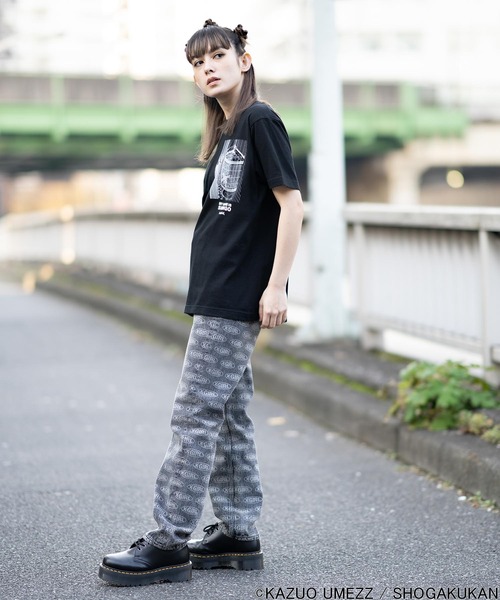 X-girl（エックスガール）の「X-girl × UMEZZ MY NAME IS SHINGO S/S TEE（Tシャツ/カットソー・レディース・ホワイト/ブラック・LARGE/MEDIUM）」の19枚目の写真