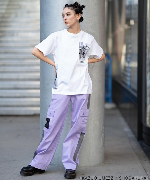 X-girl（エックスガール）の「X-girl × UMEZZ MY NAME IS SHINGO S/S TEE（Tシャツ/カットソー・レディース・ホワイト/ブラック・LARGE/MEDIUM）」の5枚目の写真