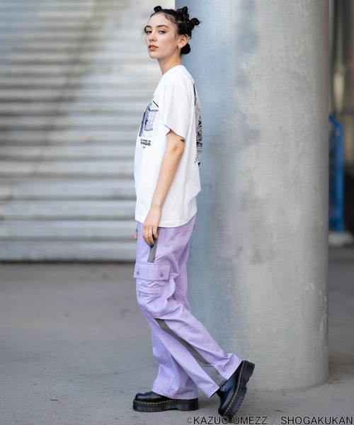 X-girl（エックスガール）の「X-girl × UMEZZ MY NAME IS SHINGO S/S TEE（Tシャツ/カットソー・レディース・ホワイト/ブラック・LARGE/MEDIUM）」の7枚目の写真