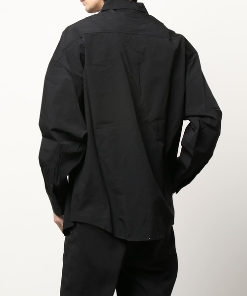 WHITELAND(ホワイトランド)の「【LAB限定】WHITELAND/ホワイトランド/ファンクションシャツ(シャツ/ブラウス・メンズ・カーキ/ブラック・MEDIUM/LARGE)」の4枚目の写真