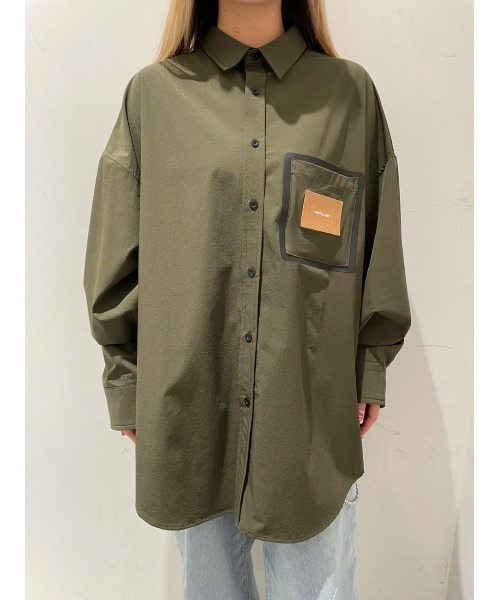 WHITELAND(ホワイトランド)の「【LAB限定】WHITELAND/ホワイトランド/ファンクションシャツ(シャツ/ブラウス・メンズ・カーキ/ブラック・MEDIUM/LARGE)」の6枚目の写真