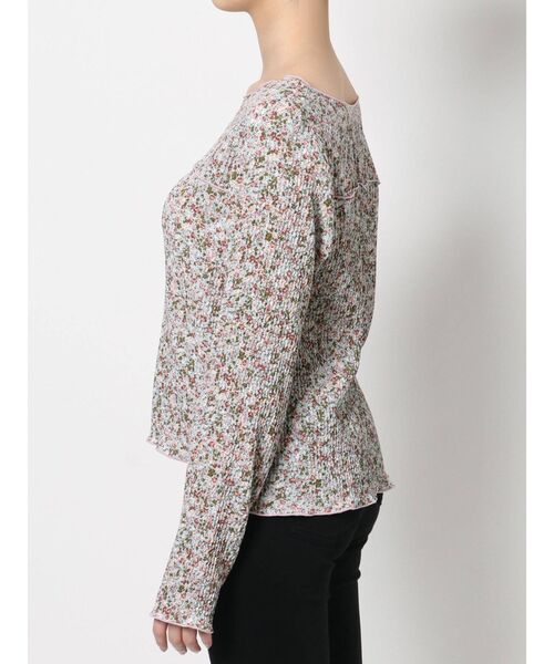 merry jenny（メリージェニー）の「flower mellow tops（Tシャツ/カットソー・レディース・ブラック/イエロー/ミント・FREE）」の20枚目の写真