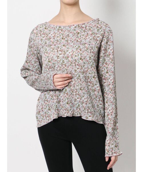 merry jenny（メリージェニー）の「flower mellow tops（Tシャツ/カットソー・レディース・ブラック/イエロー/ミント・FREE）」の21枚目の写真