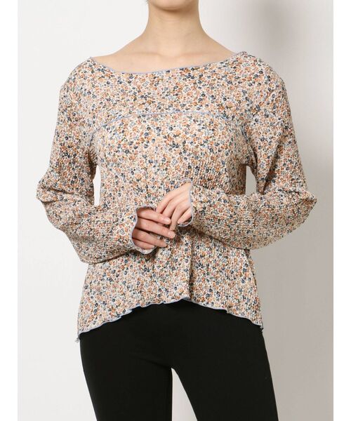 merry jenny（メリージェニー）の「flower mellow tops（Tシャツ/カットソー・レディース・ブラック/イエロー/ミント・FREE）」の15枚目の写真