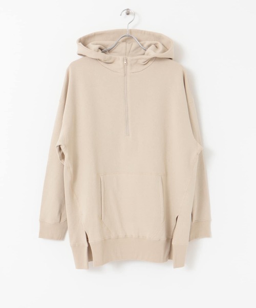 EKAL（エカル）の「EKAL　コハニングライトウエイトフーディー（パーカー・レディース・オレンジ系その他/チャコールグレー/ベージュ・ONE）」の19枚目の写真