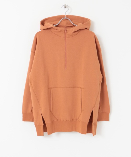 EKAL（エカル）の「EKAL　コハニングライトウエイトフーディー（パーカー・レディース・オレンジ系その他/チャコールグレー/ベージュ・ONE）」の21枚目の写真
