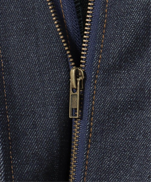 notch.（ノッチ）の「ランタンスリーブデニムジャケット（デニムジャケット・レディース・ブラック/ダークネイビー・M）」の13枚目の写真