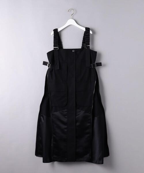 Sacai（サカイ）の「＜sacai（サカイ）＞グログラン ミックス ワンピース BLACK ■■■（ワンピース・レディース・ブラック・1）」の7枚目の写真