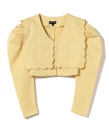 Ray BEAMS | sister jane / Mellow May Scallop Tops(シャツ/ブラウス)