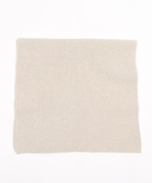 THROW（スロー）の「Curensology(カレンソロジー)/【THROW】フォックスニットマフラー（マフラー・レディース・ブラウン系その他/ブラック/ベージュ・FREE）」の3枚目の写真