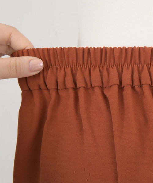 titivate(ティティベイト)の「フリルスリーブブラウスセットアップ(セットアップ・レディース・ブラウン/ブルー/モカ/オレンジ/ブラック・L/M/S)」の16枚目の写真