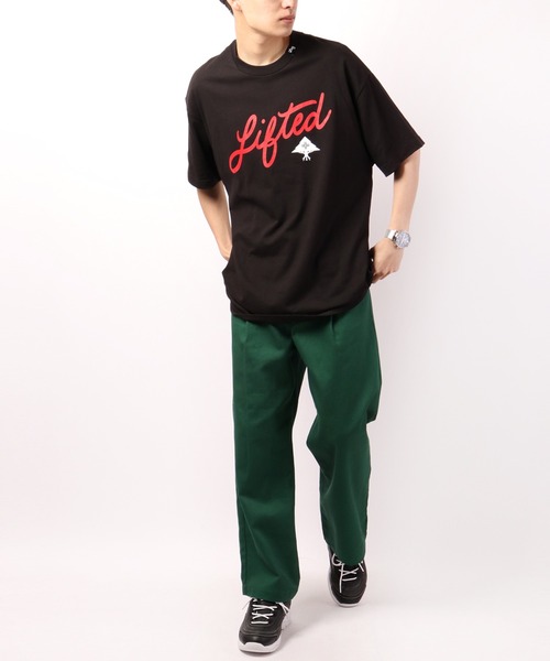 LRG(エルアールジー)の「LRG フロントロゴプリント半袖Tシャツ(Tシャツ/カットソー・メンズ・ブラック/ネイビー・L/2XL/XL/M)」の6枚目の写真