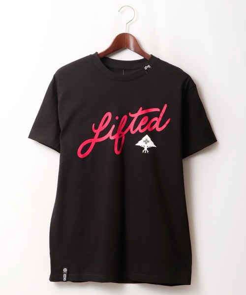LRG(エルアールジー)の「LRG フロントロゴプリント半袖Tシャツ(Tシャツ/カットソー・メンズ・ブラック/ネイビー・L/2XL/XL/M)」の8枚目の写真