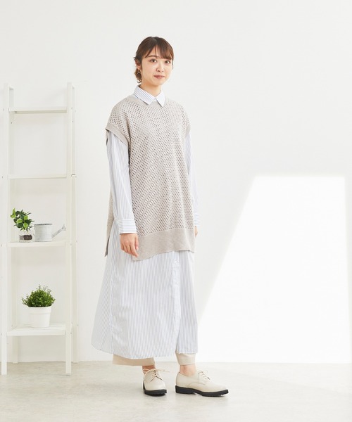 mooimooi（モーイモーイ）の「厚底ポストマンシューズ（ドレスシューズ・レディース・ナチュラル/ブラック・XS/S/M/L/LL/3L）」の15枚目の写真