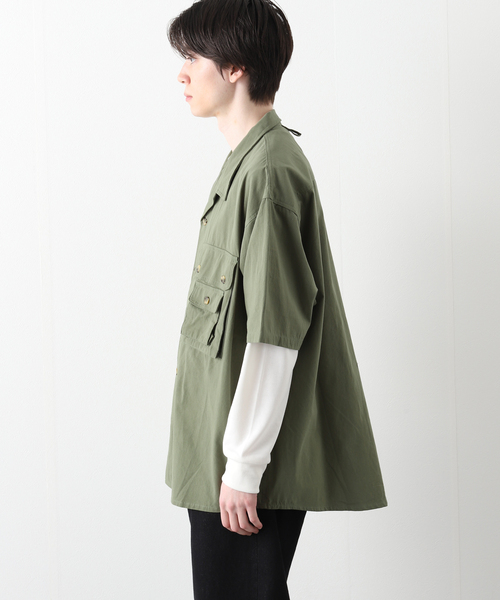 willis& サファリシャツ Willis & Geiger サファリシャツ シューティングシャツ