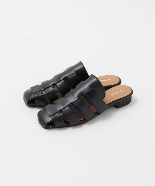 Au BANNISTER（オゥバニスター）の「【WEB限定】グルカミュール（サンダル・レディース・ブラック/その他/アイボリー/グリーン・M/L/S）」の19枚目の写真