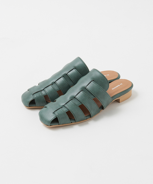 Au BANNISTER（オゥバニスター）の「【WEB限定】グルカミュール（サンダル・レディース・ブラック/その他/アイボリー/グリーン・M/L/S）」の21枚目の写真