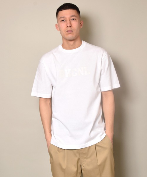 Back Channel（バックチャンネル）の「BKCNL T（Tシャツ/カットソー・メンズ・ホワイト/ブラック/ミックスグレー/ベージュ系その他/オリーブドラブ・SMALL/MEDIUM/LARGE/X-LARGE/XX-LARGE）」の11枚目の写真