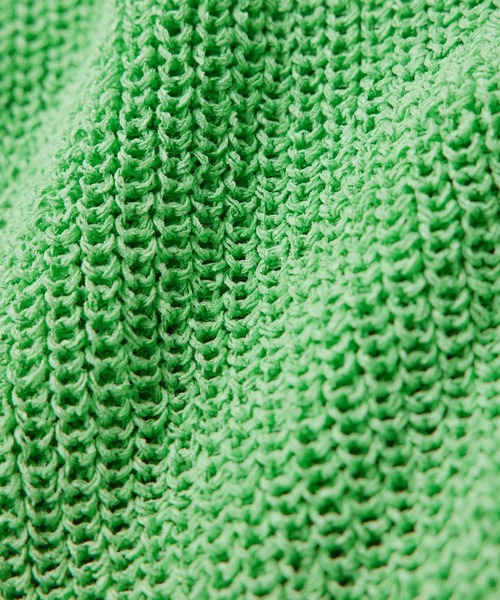 ROPE'（ロペ）の「和紙混TUMUGIニットベスト（ベスト・レディース・ブルー系その他5/ミント/ホワイト・38）」の17枚目の写真