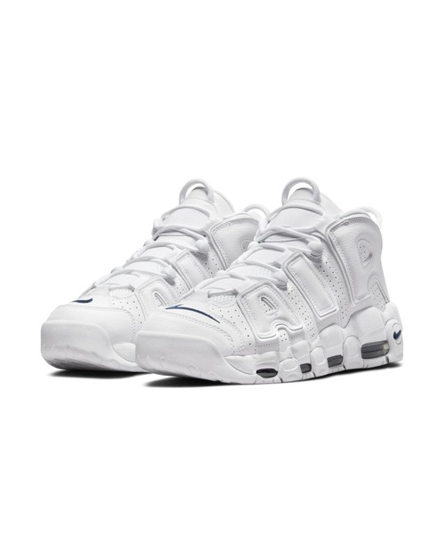 NIKE(ナイキ)の「ナイキ エア モア アップテンポ '96 シューズ / Nike Air More Uptempo '96 Men's Shoes(スニーカー・メンズ・ホワイト/ブラック・28/28.5/29/29.5/30/24/24.5/25/25.5/26/26.5/27/27.5)」の3枚目の写真