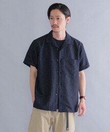 SHIPS | SHIPS: フラワー ジャカード オープンカラーシャツ S/S(シャツ/ブラウス)