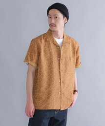 SHIPS | SHIPS: フラワー ジャカード オープンカラーシャツ S/S(シャツ/ブラウス)
