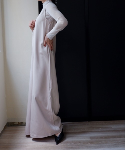 sakishimatokyo（サキシマトーキョー）の「２WAYサロペット（サロペット/オーバーオール・レディース・ブラック/アイボリー・FREE）」の5枚目の写真