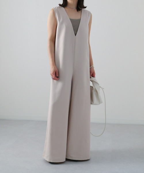 sakishimatokyo（サキシマトーキョー）の「２WAYサロペット（サロペット/オーバーオール・レディース・ブラック/アイボリー・FREE）」の6枚目の写真