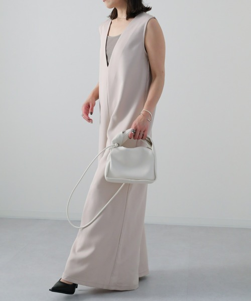 sakishimatokyo（サキシマトーキョー）の「２WAYサロペット（サロペット/オーバーオール・レディース・ブラック/アイボリー・FREE）」の8枚目の写真