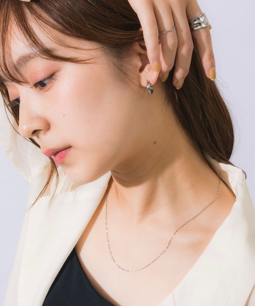 muku（ムク）の「【リングとしてもイヤーカフとしても使える！】金属アレルギー対応 [ゴールド]  リングカフ 13号 /サージカルステンレス/316L（リング・レディース・シルバー/ゴールド・11/13/15 ）」の8枚目の写真