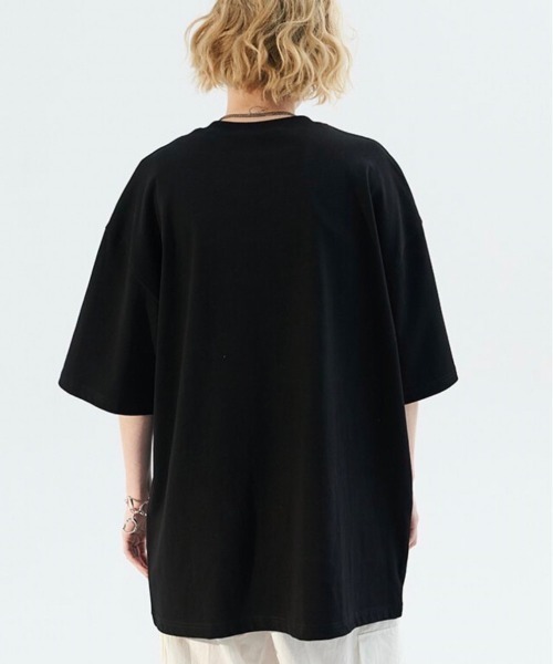 MODITEC(モディテック)の「【MODITEC/モディテック】Heart Face Tee/ハートモチーフ デザイン グラフィック プリント 半袖 Tシャツ(Tシャツ/カットソー・メンズ・ブラック・M/L)」の4枚目の写真