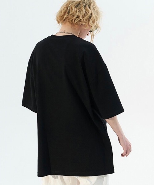 MODITEC(モディテック)の「【MODITEC/モディテック】Heart Face Tee/ハートモチーフ デザイン グラフィック プリント 半袖 Tシャツ(Tシャツ/カットソー・メンズ・ブラック・M/L)」の5枚目の写真