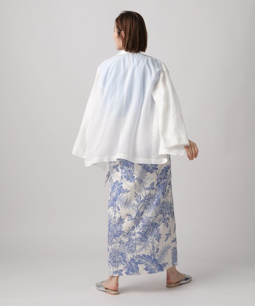 A part by（アパートバイ）の「シアーＷジャケット　282383（テーラードジャケット・レディース・ブラック/ベージュ/オフホワイト/ブラウン/ライトベージュ/ライトブラウン・FREE）」の13枚目の写真